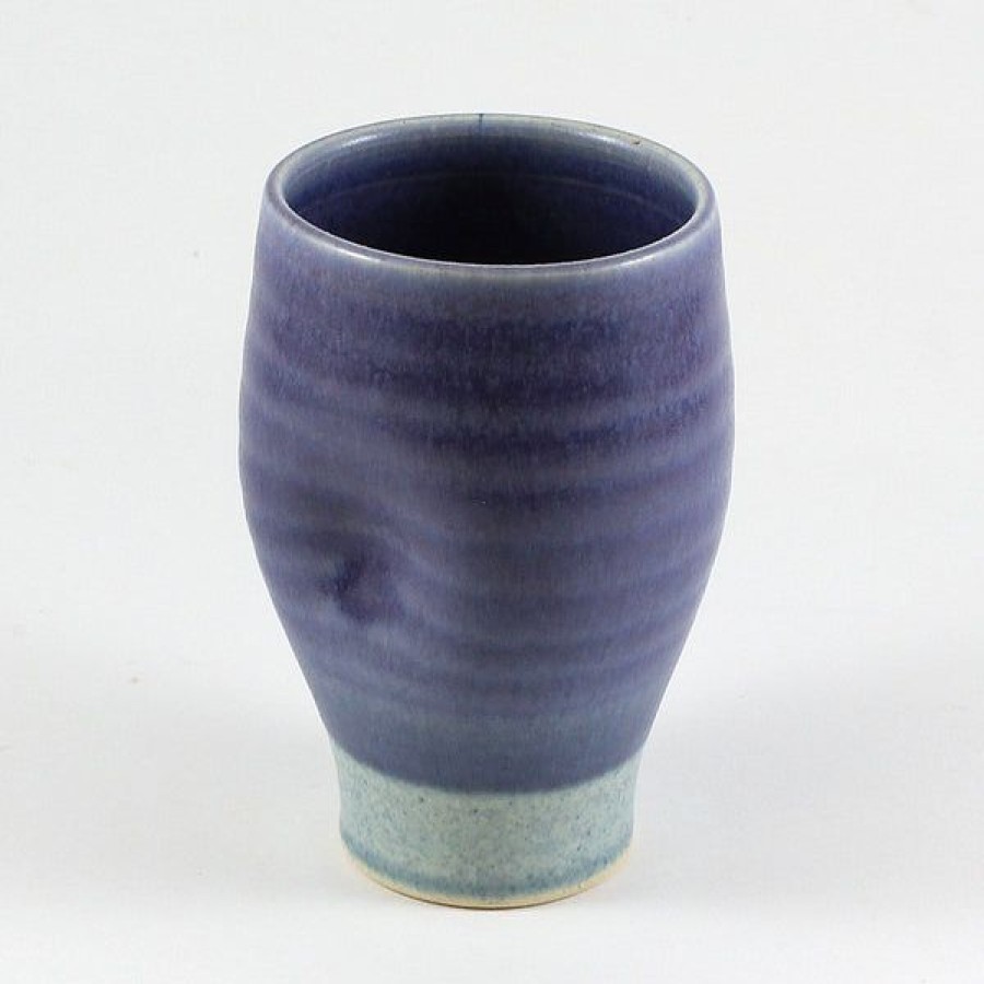 Pottery One Acre Ceramics | Thumb Cup, Purple/Blue