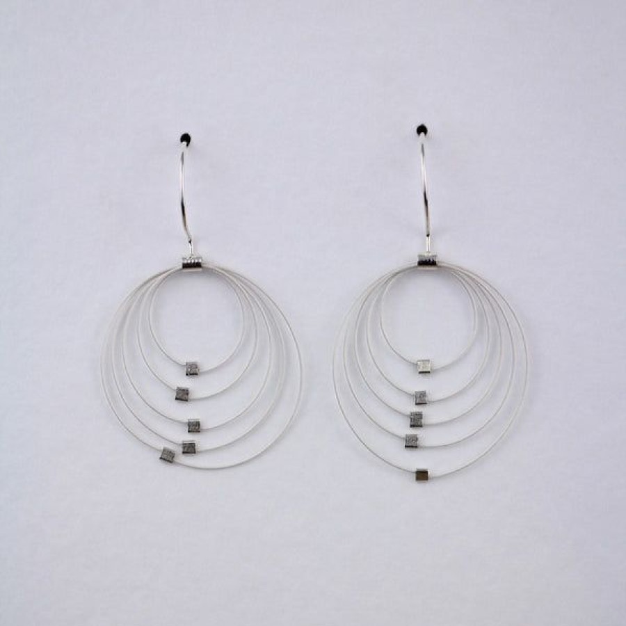 Jewelry Meghan Patrice Riley | Convergence Earrings Silver