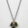 Jewelry Austin Titus Studio | #577 Triple Tourmaline Pendant Necklace