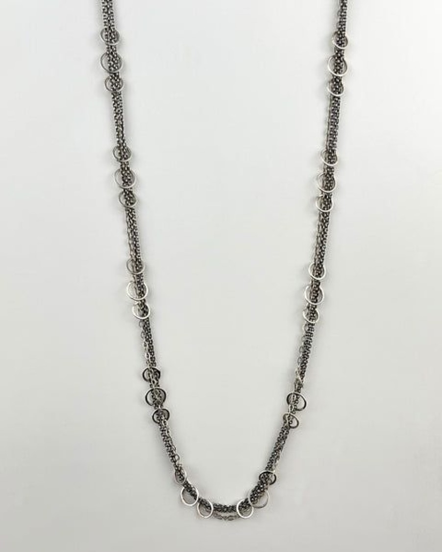 Jewelry Austin Titus Studio | Sterling Silver Hitch Neclace 30"