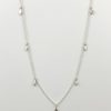 Jewelry Elise Moran | Sterling Silver Scattered Leaf Necklace