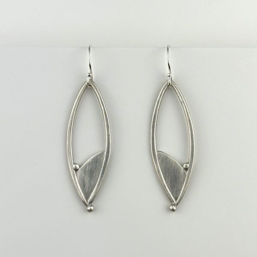 Jewelry Julia Britell | Pointed Leaf Earrings