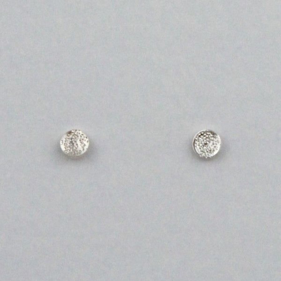 Jewelry Christina Kober | Silver Mini Diamond Dusted Studs