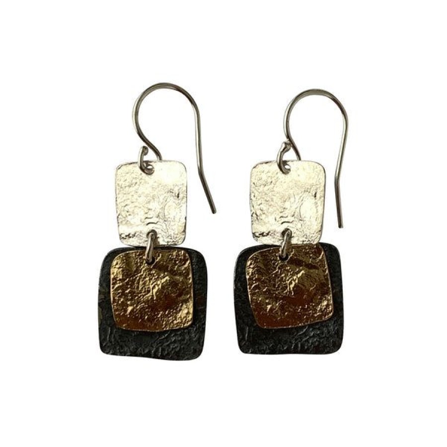 Jewelry Saphirim Rahav | Squares Earrings