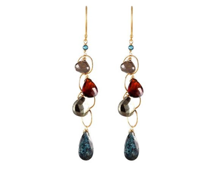 Jewelry Alicia Van Fleteren | Cascading Stones Earrings