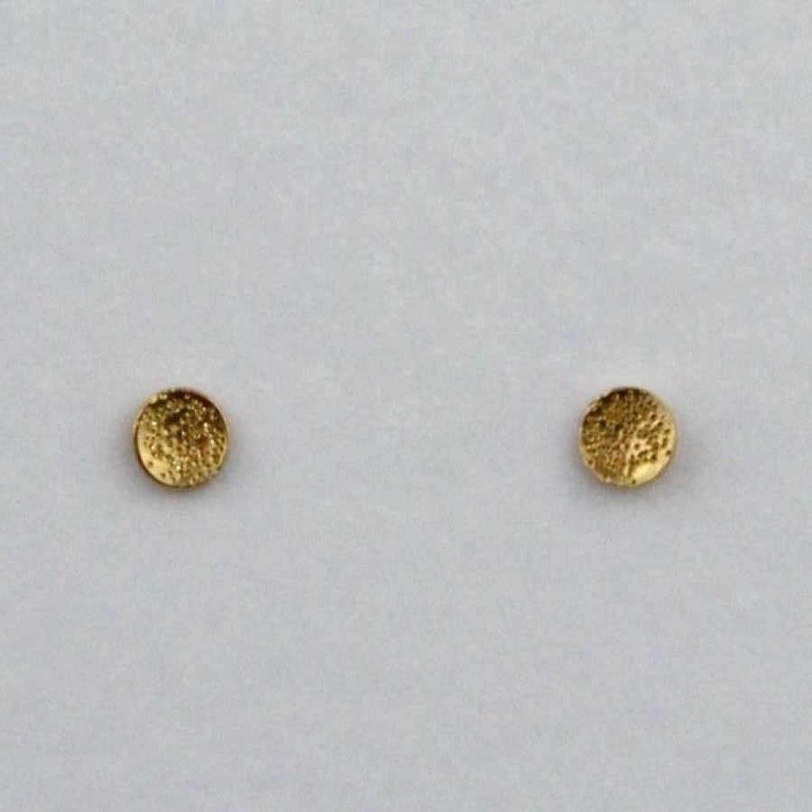 Jewelry Christina Kober | Vermeil Mini Diamond Dusted Studs