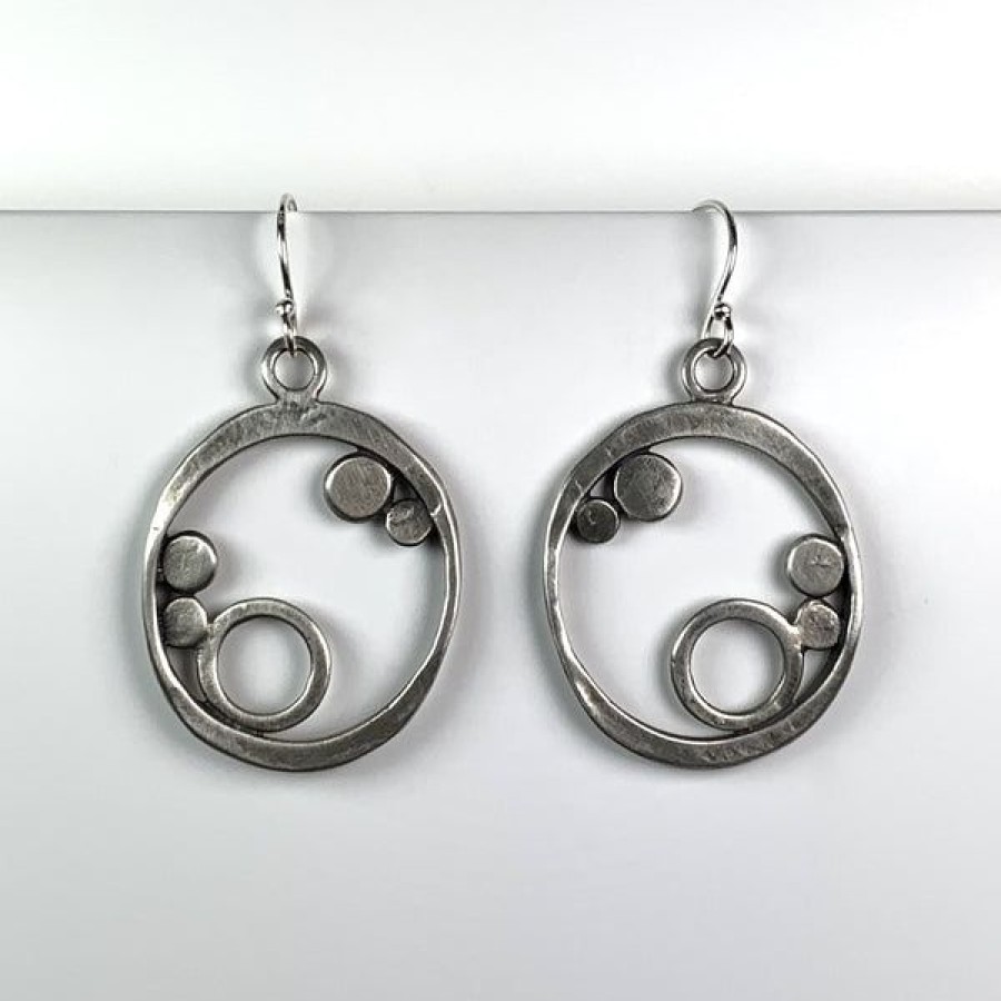 Jewelry Julia Britell | Circles In Circles Earrings