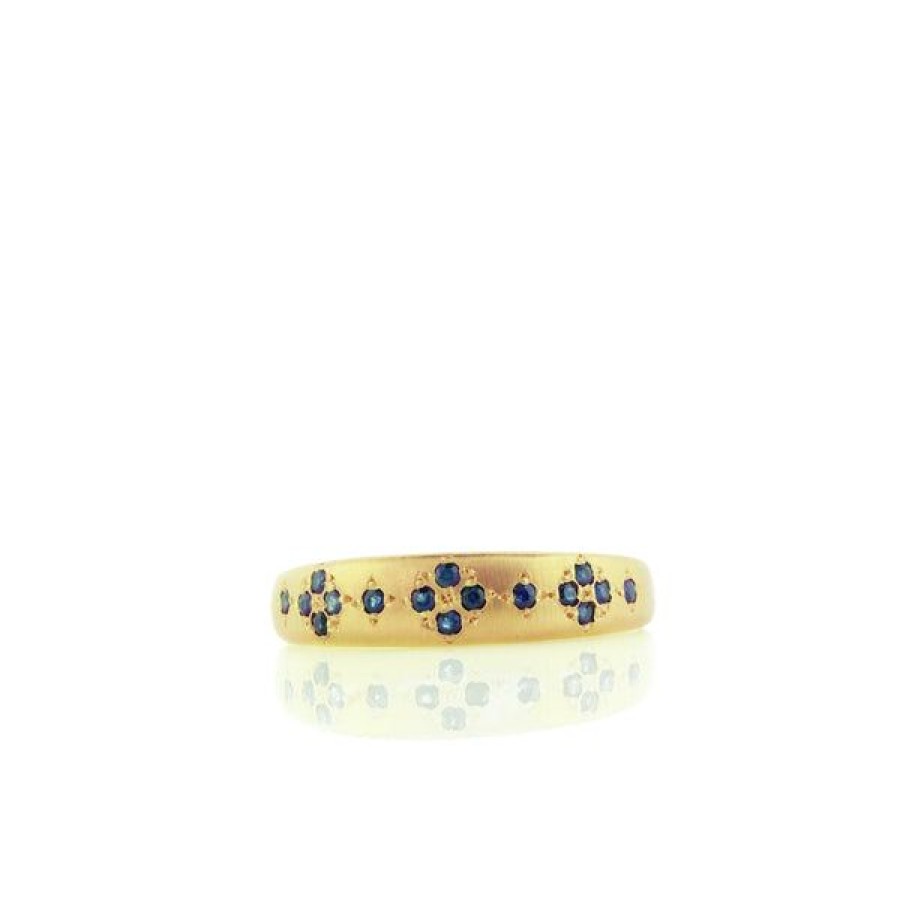 Jewelry Adel Chefridi | Gold Ring With Sapphires