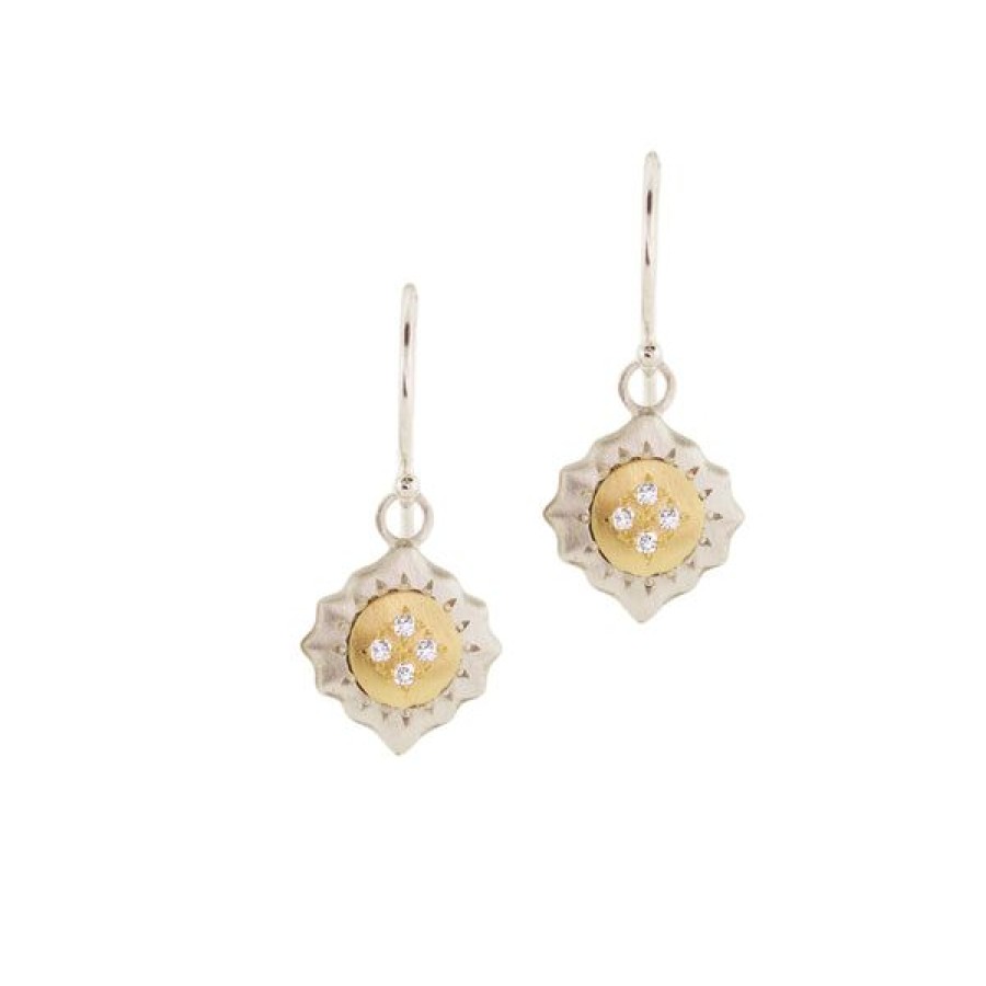 Jewelry Adel Chefridi | East West Diamond Earrings