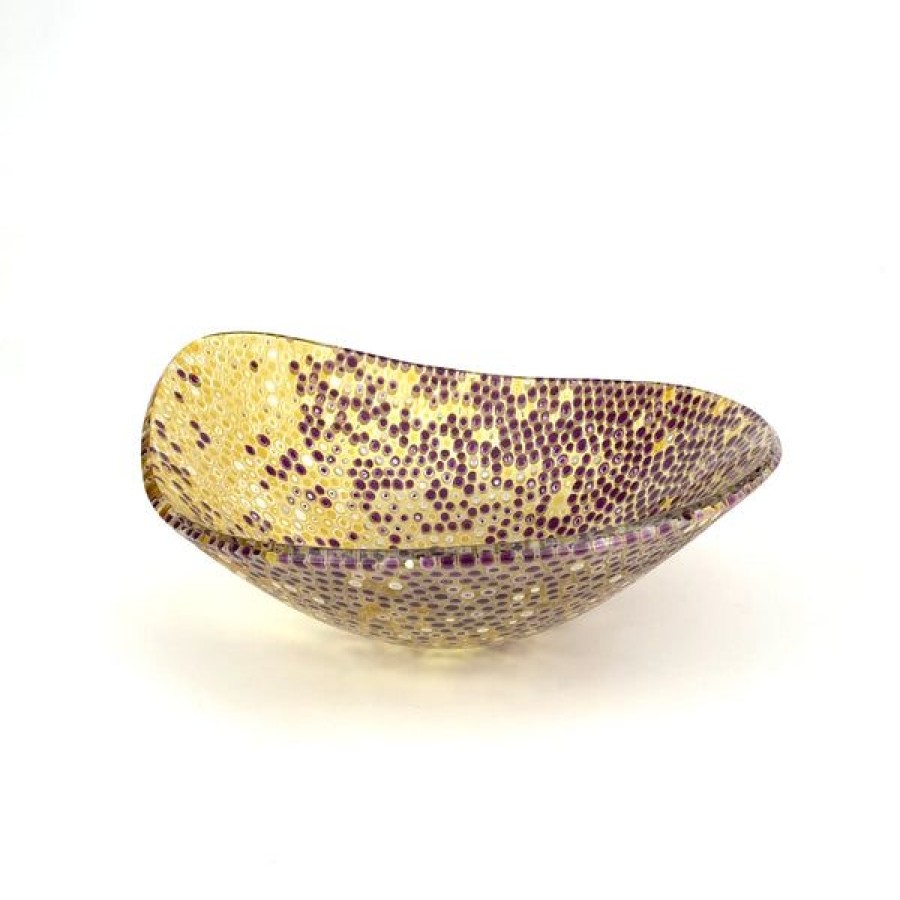 Fine Art Enszo Studios | Eggplant And Amber Nido Bowl