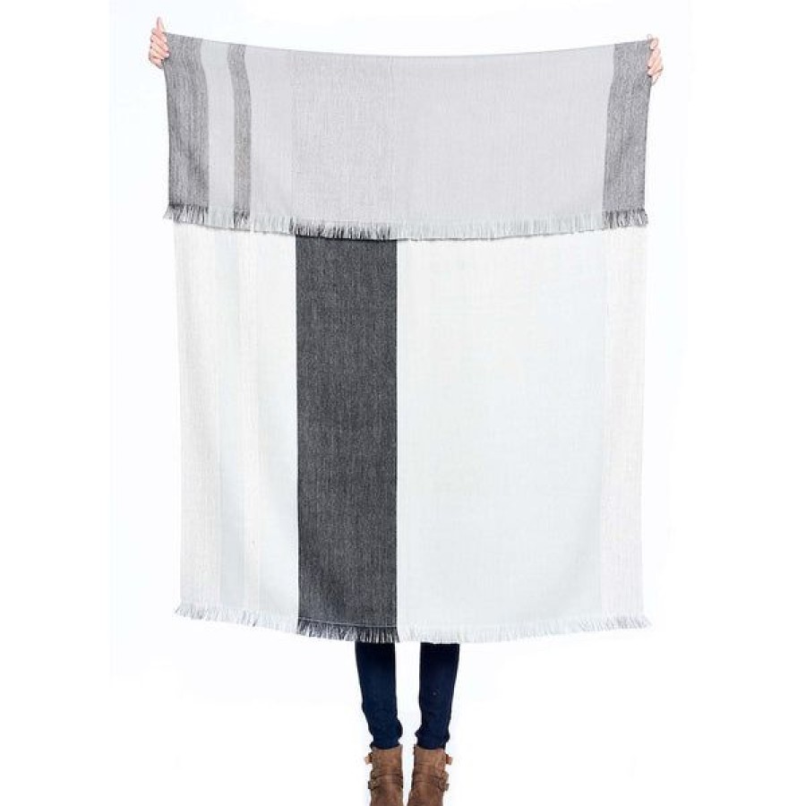 Housewares Shupaca | Alpaca/Acrylic Throw - Monochrome