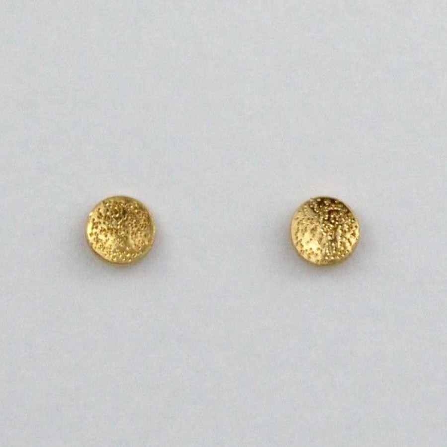 Jewelry Christina Kober | Vermeil Medium Diamond Dusted Studs