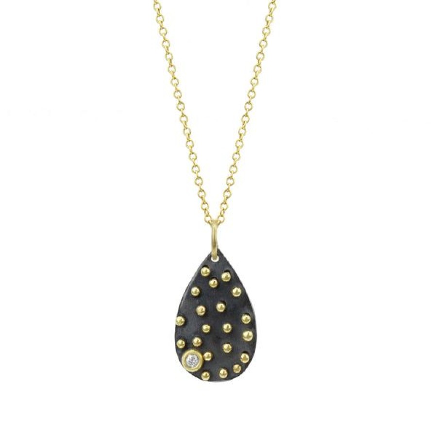 Jewelry Hoadley Gallery | Mini Stella Necklace Oxs 18K Gold