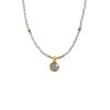 Jewelry Alicia Van Fleteren | Labradorite Gold Bezel Charm Necklace