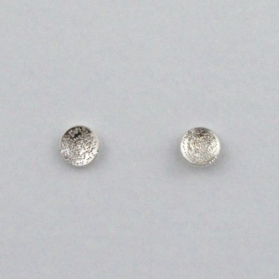 Jewelry Christina Kober | Silver Medium Diamond Dusted Studs