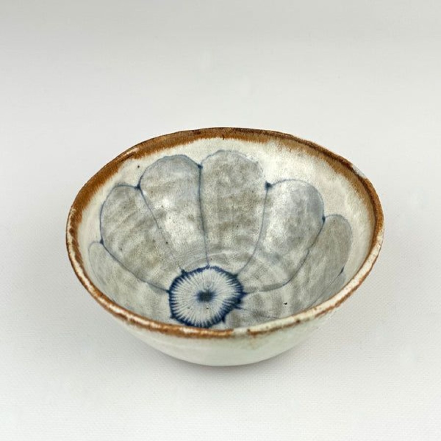 Pottery Hoadley Gallery | Soup Bowl, One Flower