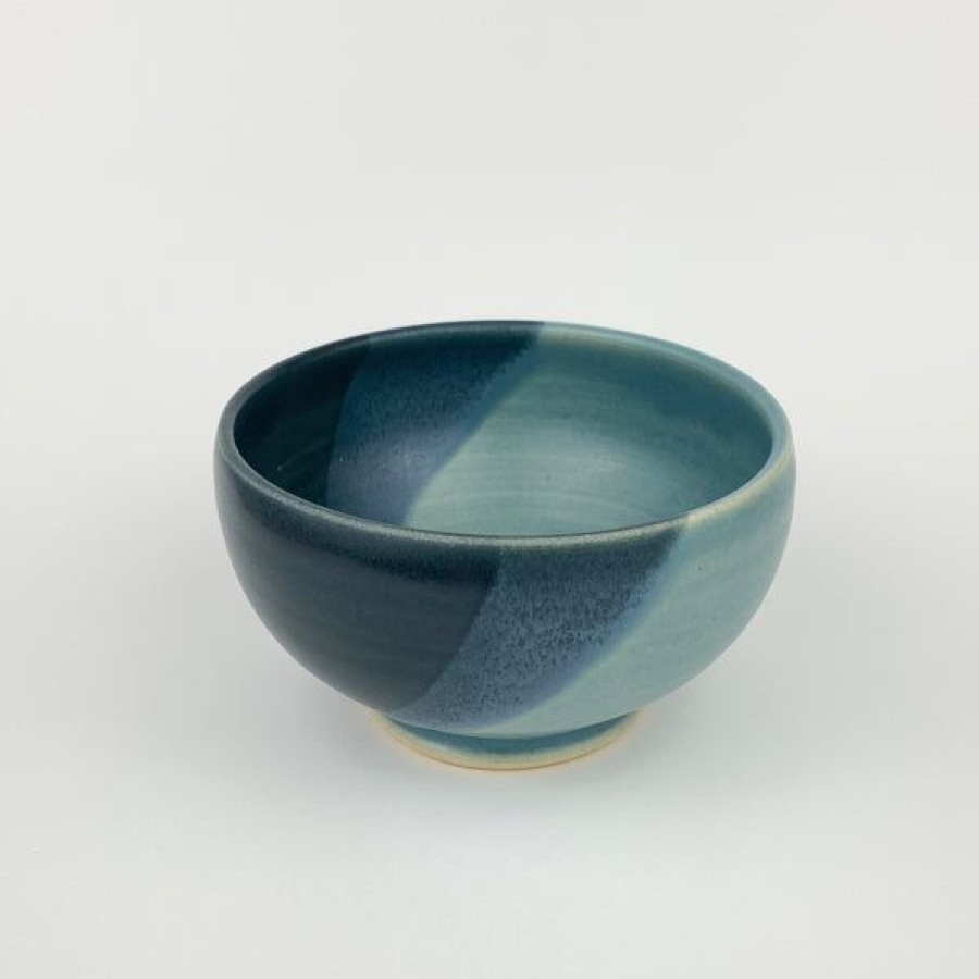 Pottery One Acre Ceramics | Ice Cream Bowl, Blues