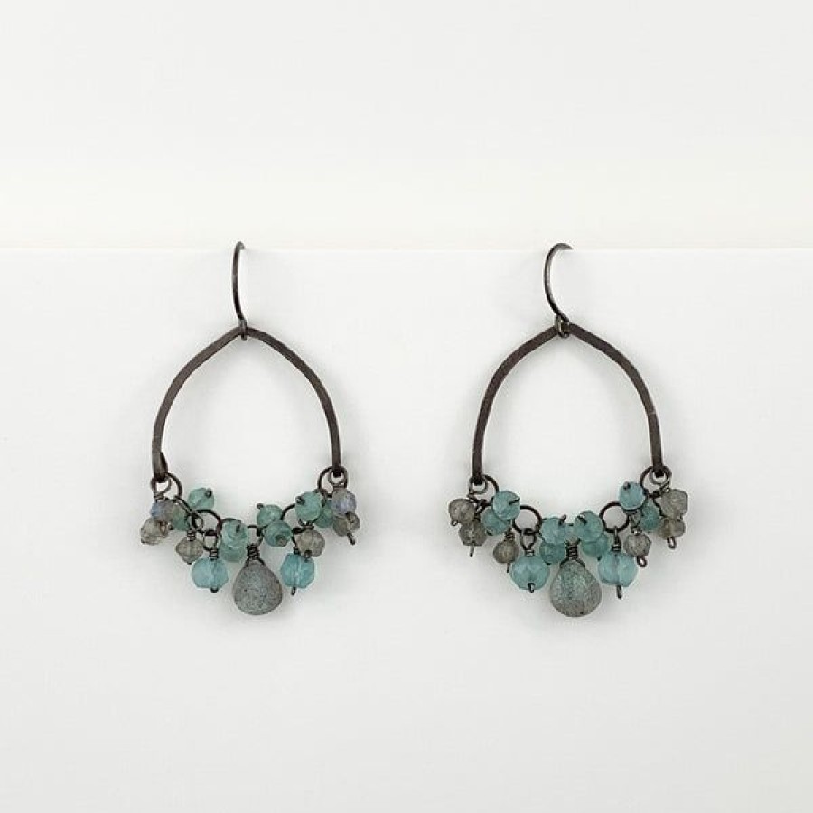 Jewelry Calliope Jewelry | Chandelier Earrings In Blues