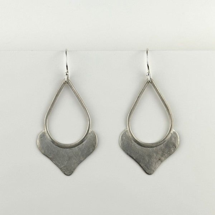 Jewelry Julia Britell | Teardrop Earrings In Silver