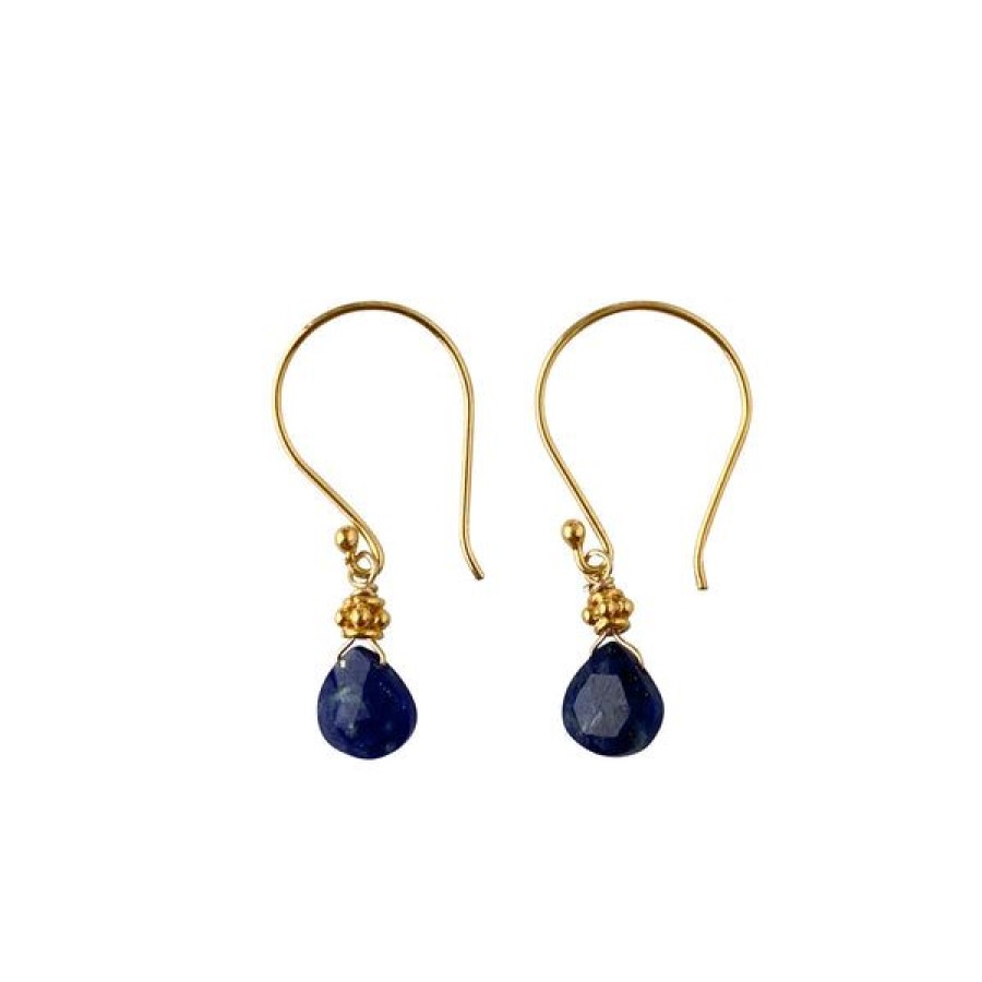 Jewelry Hoadley Gallery | Tiny Lapis Earrings