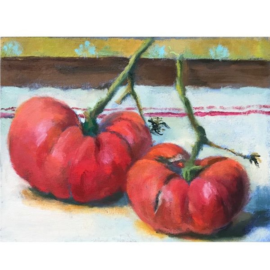 Fine Art Suzanne Ouellette | Two Happy Tomatoes